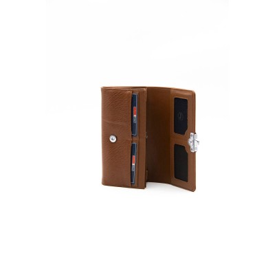 Silver Polo Ταμπά Γυναικείο Πορτοφόλι & Θήκη για Κάρτες με τέσσερις θήκες Silver Polo Ταμπά Γυναικείο Πορτοφόλι & Θήκη για Κάρτες με τέσσερις θήκες